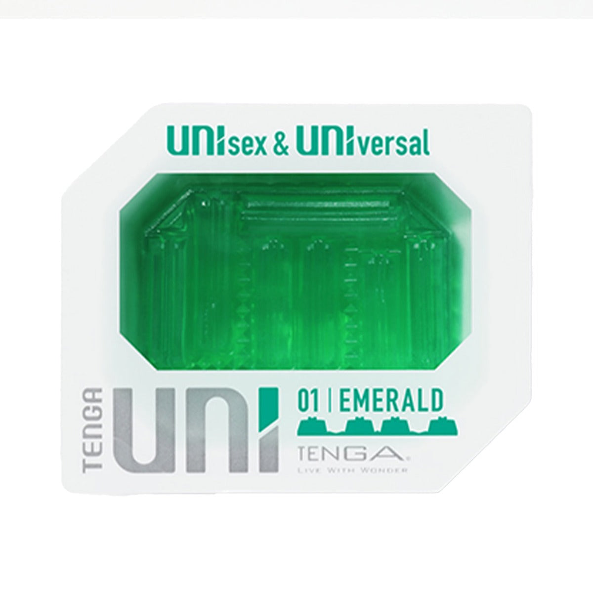 Tenga - Uni Unisex & Universal Masturbator for Men and Women Emerald