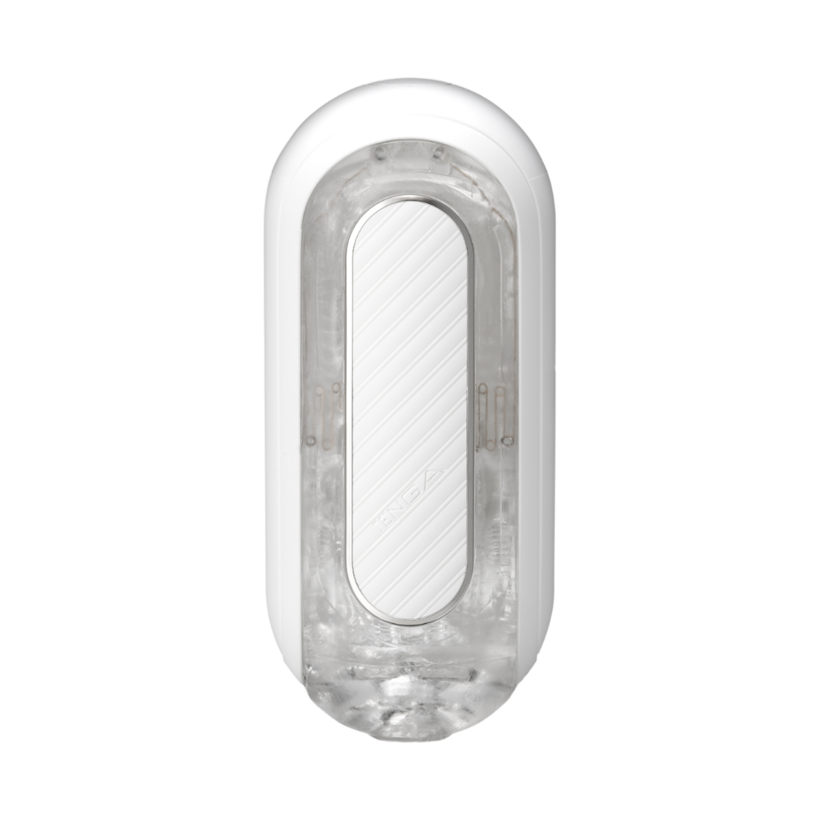 Tenga - Flip Zero Gravity Electronic  Vibration Rechargeable Male Masturbator White