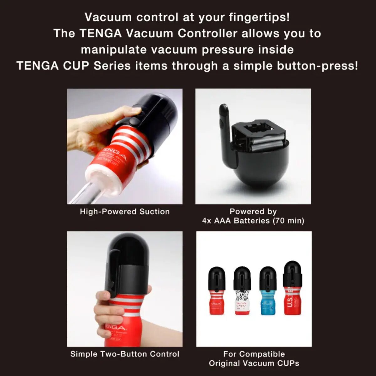 Tenga - Vacuum Controller for Tenga Cup Series