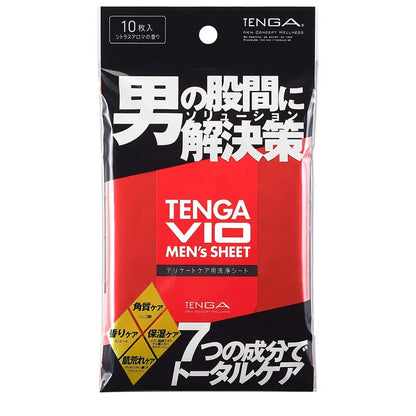 Tenga - Vio Men Sheet Wet-Type Cleaning Wipes 