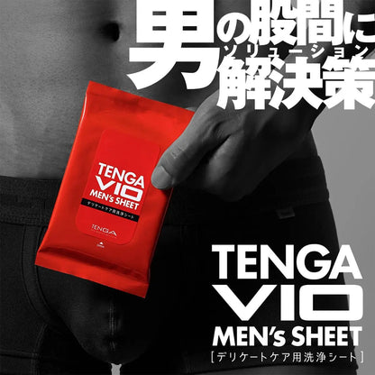 Tenga - Vio Men Sheet Wet-Type Cleaning Wipes 