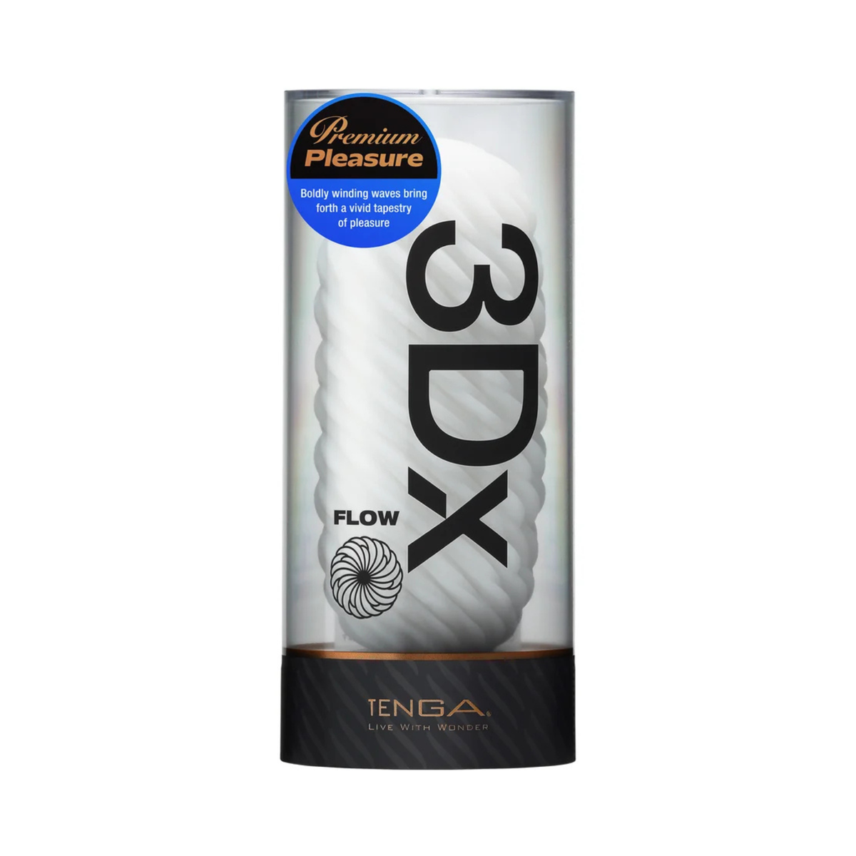 Tenga - 3Dx Flow Reusable Male Masturbator