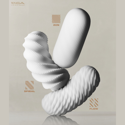 Tenga - 3Dx Flow Reusable Male Masturbator