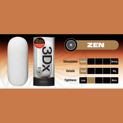 Tenga - 3Dx Zen Reusable Male Masturbator
