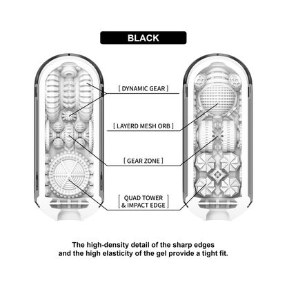 Tenga - Flip 0 (Zero) Gravity Black