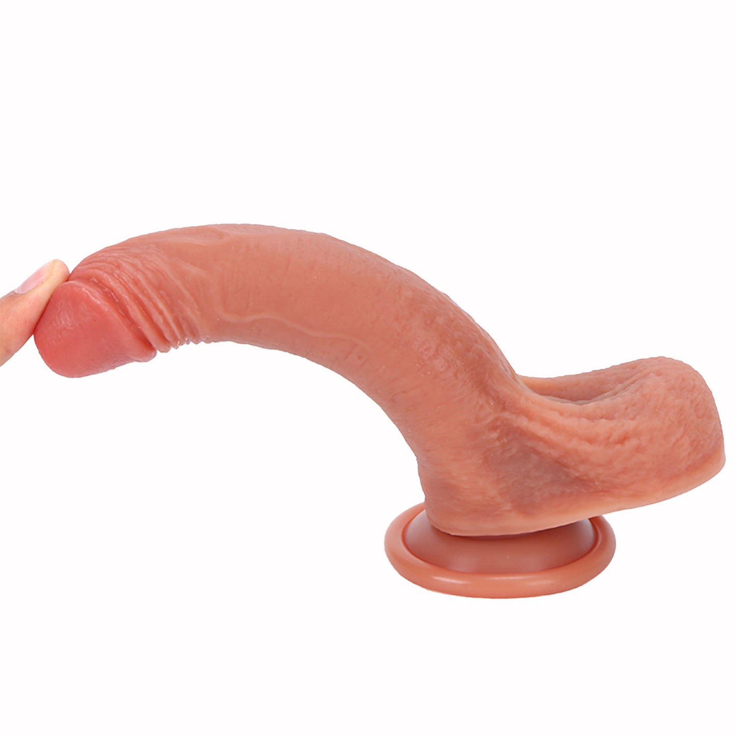 The Horny Company - Damn Realistic 5.5 Inches Suction Cup Dual Density Silicone Dildo