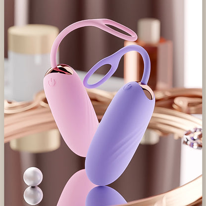 Blush Blossom - Hush Vibrating Bullet with Loop Cord