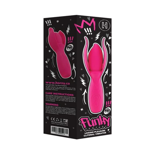The Horny Company - Funky Fantasy Blossom Licking Pleasure Clitoral Massager