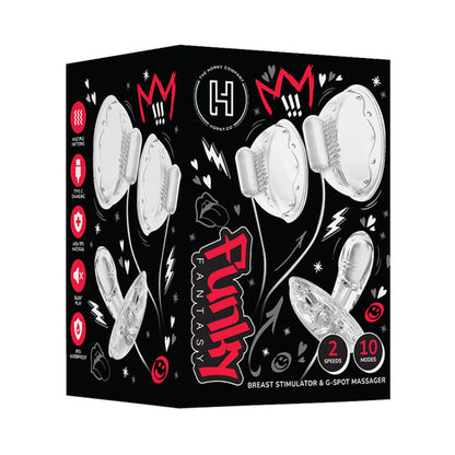 Funky Fantasy Series - Vibrating Breast Stimulator and G-spot Massager