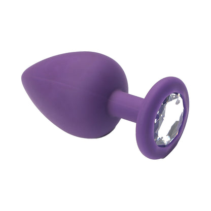 Pink Lifestyle - Gem Series Progressive Play 3-pc Silicone Anal Training Set Purple