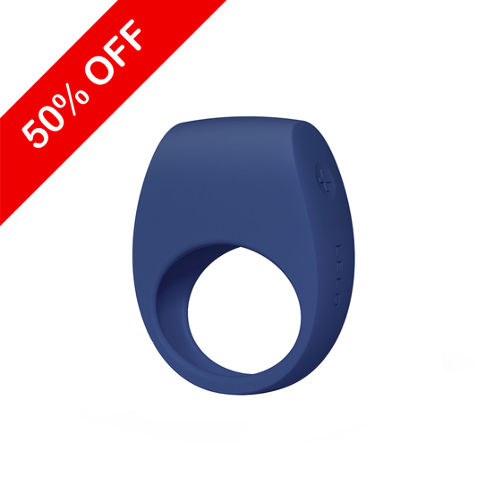 Lelo - Tor 3 App-Controlled Vibrating Couple's Ring Base Blue