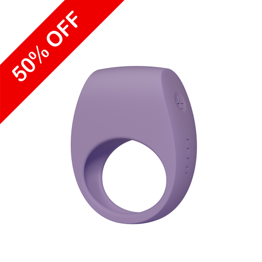 Lelo - Tor 3 App-Controlled Vibrating Couple's Ring Violet Dusk