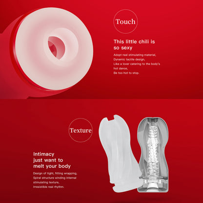 TryFun - Little Pepper Reusable Male Masturbation Cup