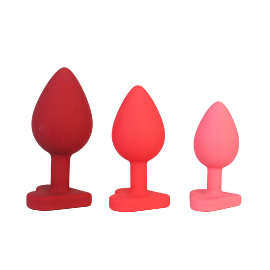 Unicorn Collections - Make Me Your Lover Trainer Butt Plug Set