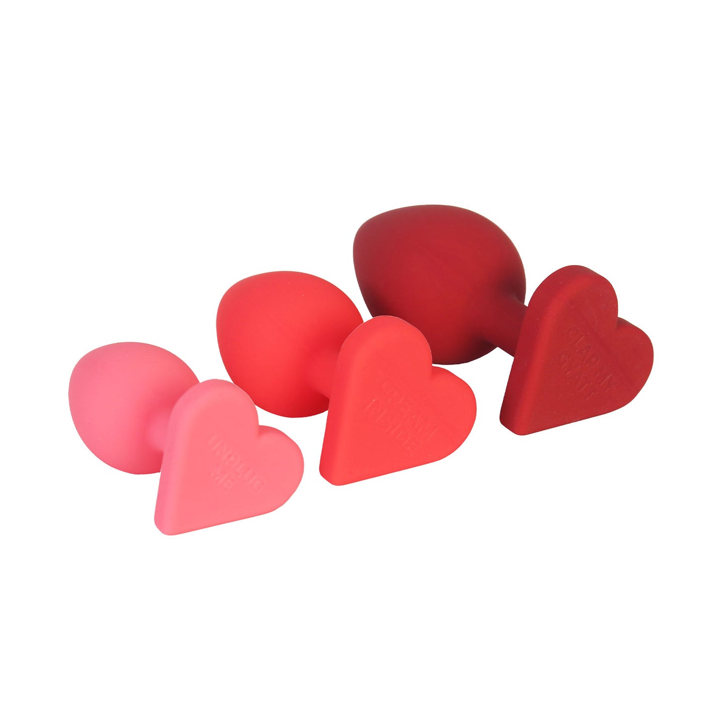 Unicorn Collections - Make Me Your Lover Trainer Butt Plug Set