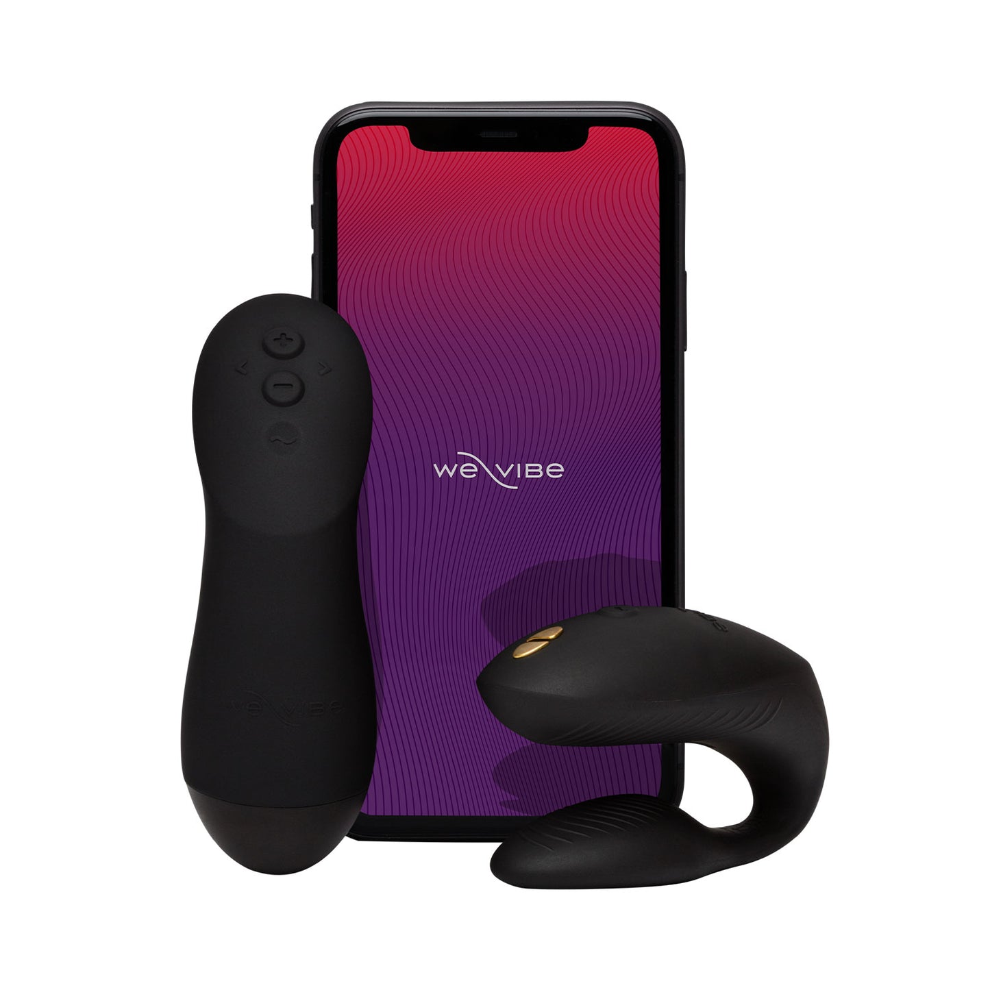 We-Vibe Chorus Pro – App-Controlled Couples Vibrator Black