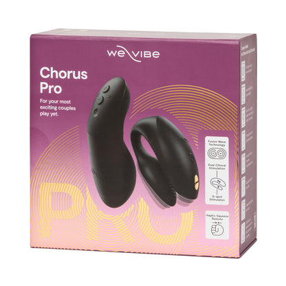 We-Vibe Chorus Pro – App-Controlled Couples Vibrator Black