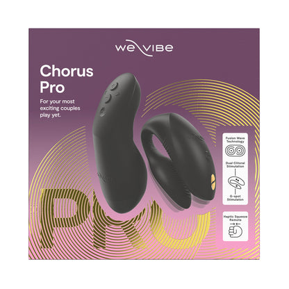 We-Vibe Chorus Pro – App-Controlled Couples Vibrator Black