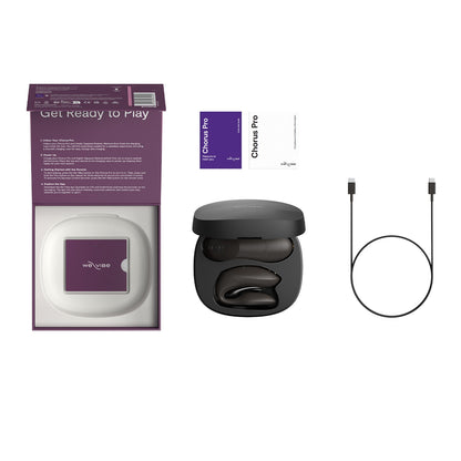 We-Vibe Chorus Pro – App-Controlled Couples Vibrator Black