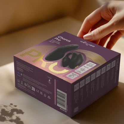 We-Vibe Chorus Pro – App-Controlled Couples Vibrator Black