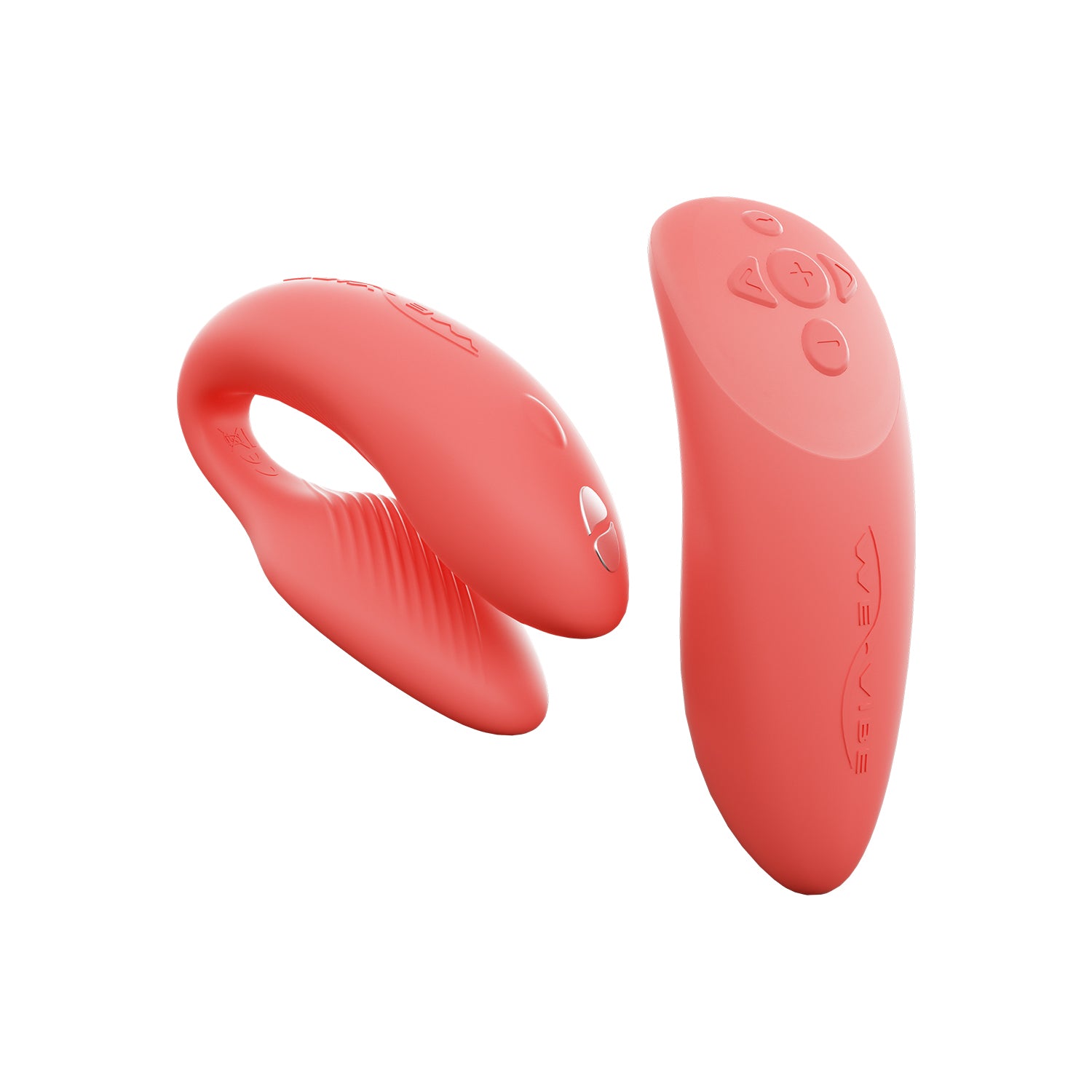 We Vibe - Chorus Remote Control Couple Vibrator (App Compatible) Crave Coral