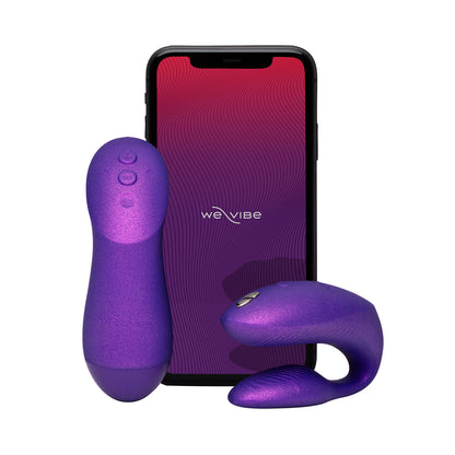 We-Vibe - Chorus Pro App-Controlled Couple Vibrator Cosmic Purple