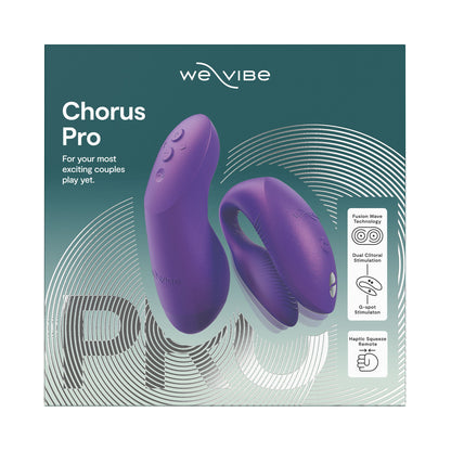 We-Vibe - Chorus Pro App-Controlled Couple Vibrator Cosmic Purple