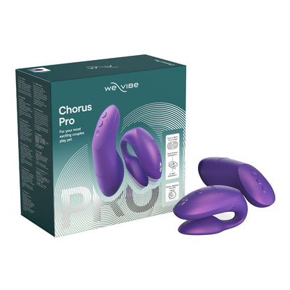 We-Vibe - Chorus Pro App-Controlled Couple Vibrator Cosmic Purple