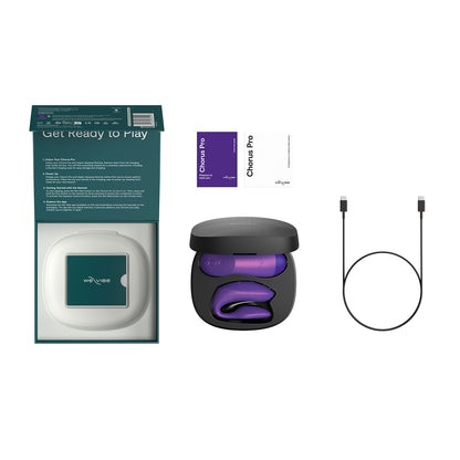 We-Vibe - Chorus Pro App-Controlled Couple Vibrator Cosmic Purple