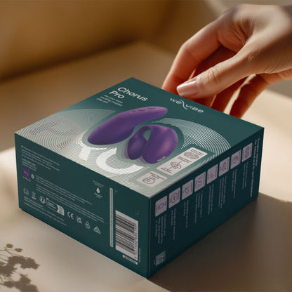 We-Vibe - Chorus Pro App-Controlled Couple Vibrator Cosmic Purple