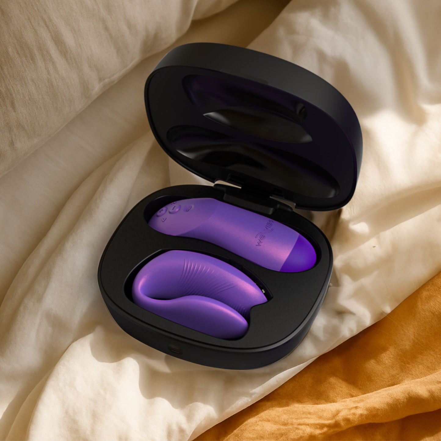 We-Vibe - Chorus Pro App-Controlled Couple Vibrator Cosmic Purple