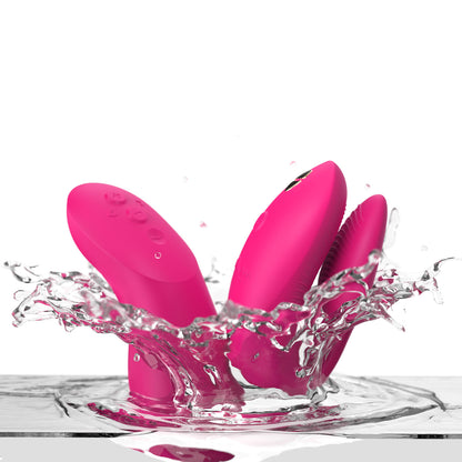 We-Vibe - Chorus Pro App-Controlled Couple Vibrator Electric Pink