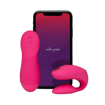 We-Vibe - Chorus Pro App-Controlled Couple Vibrator Electric Pink