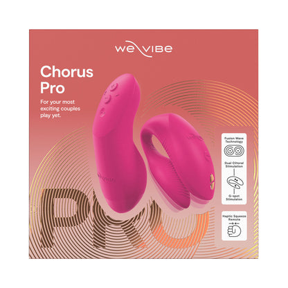 We-Vibe - Chorus Pro App-Controlled Couple Vibrator Electric Pink