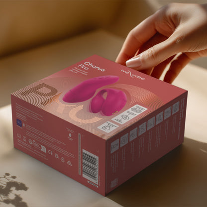 We-Vibe - Chorus Pro App-Controlled Couple Vibrator Electric Pink