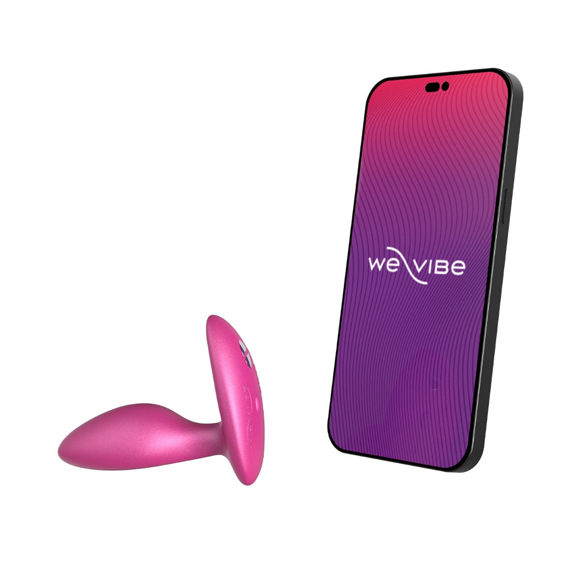 We-Vibe Ditto + App and Remote Controlled Anal Vibrator Cosmic Pink