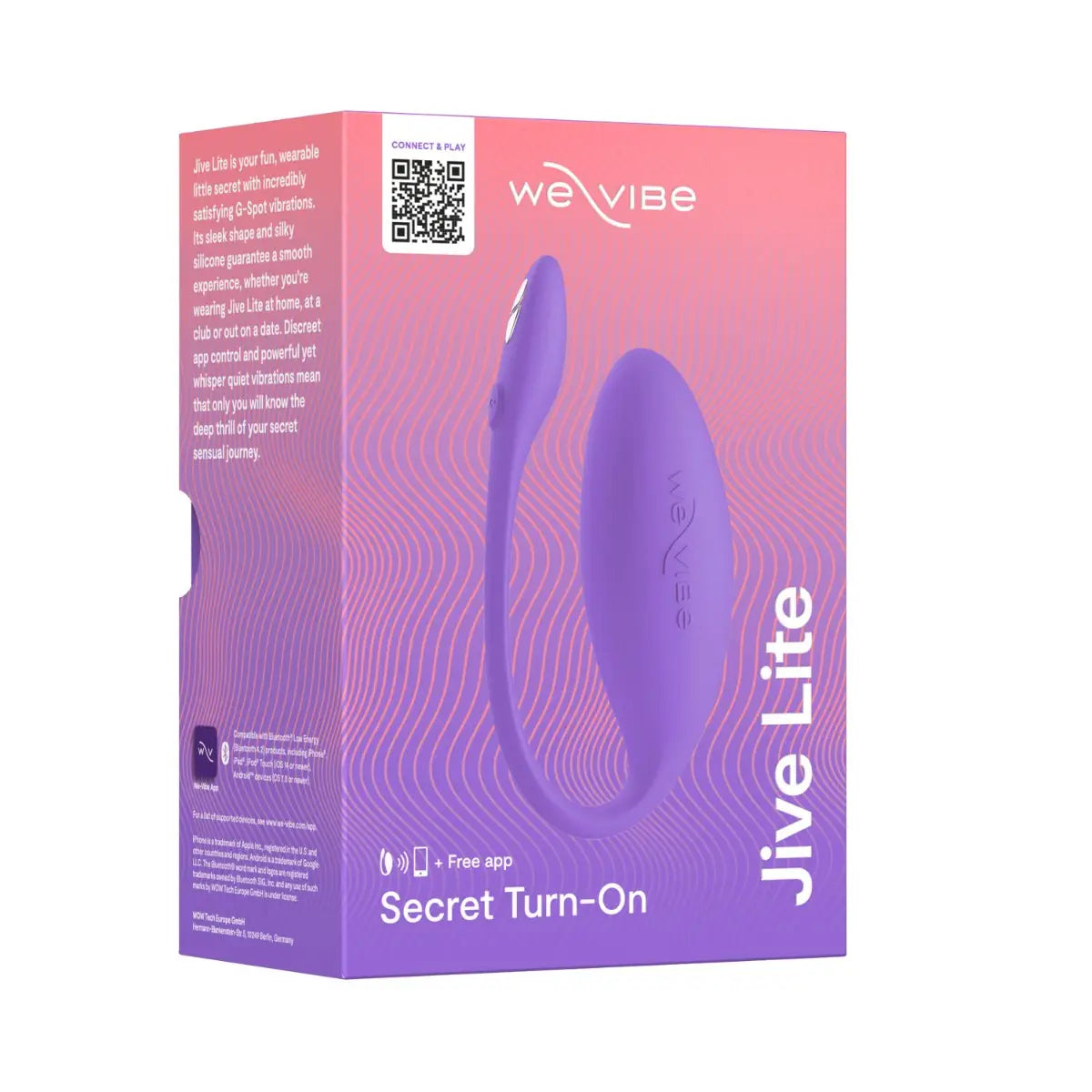 We-Vibe Jive Lite App-Controlled Egg  Vibrator Purple