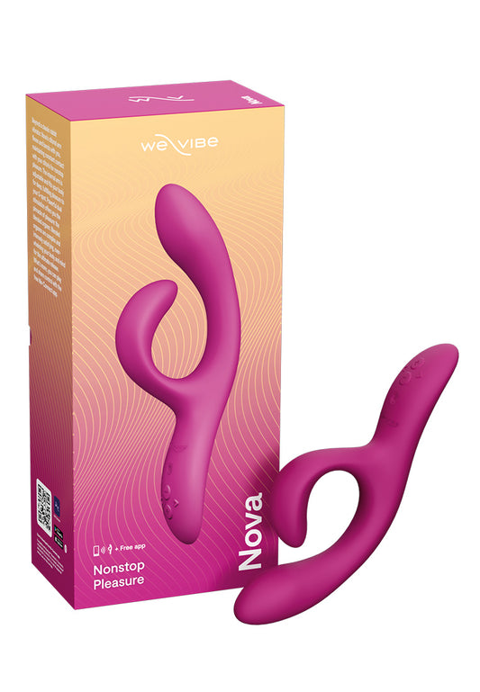 WE VIBE - NOVA GEN 2 APP CONTROLLED RECHARGEABLE RABBIT VIBRATOR PINK