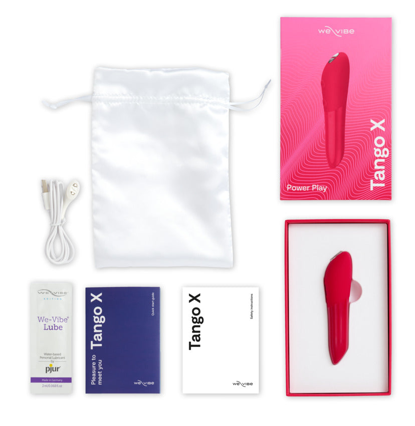 We Vibe - Tango X Rechargeable Bullet Vibrator Cherry Red