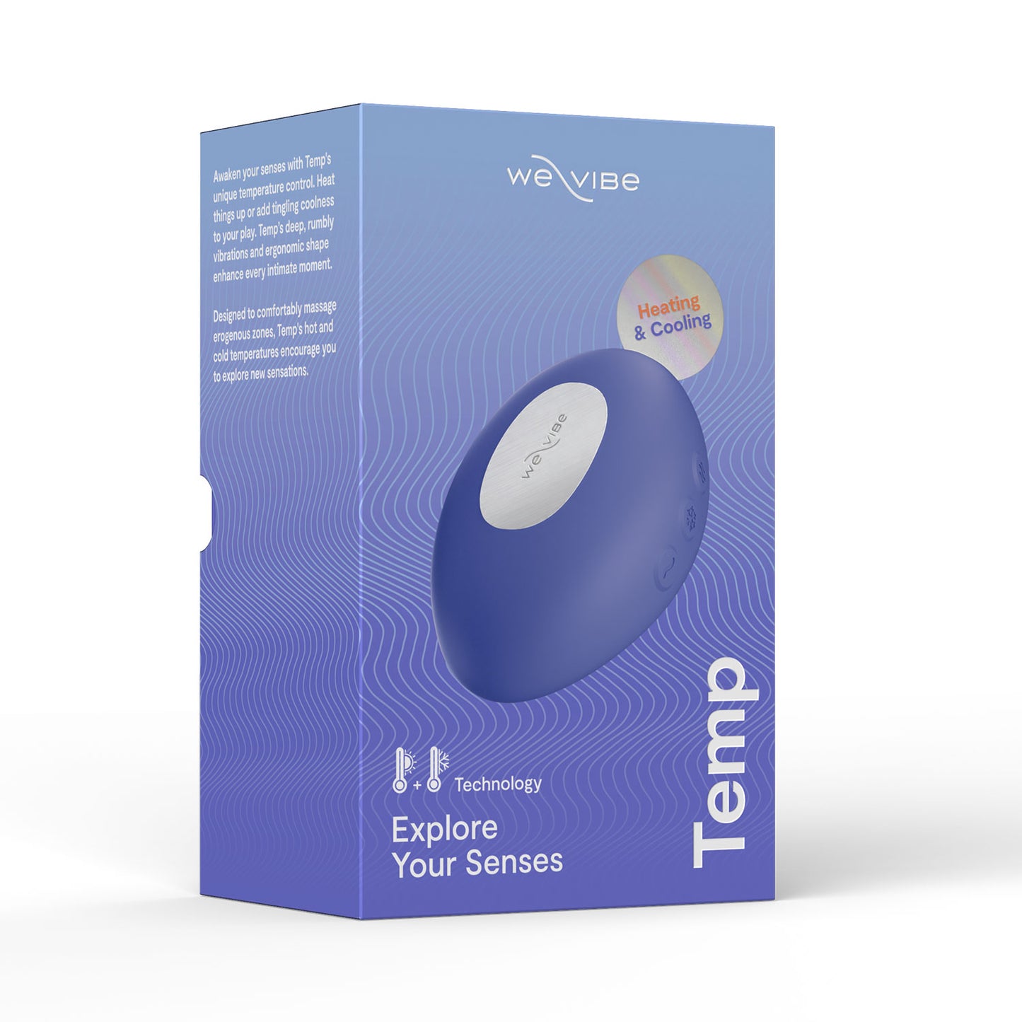 We-Vibe - Temp Warming and Cooling Clitoral Vibrator Lavender Blue