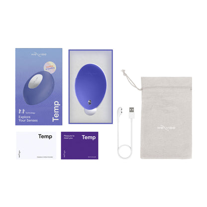 We-Vibe - Temp Warming and Cooling Clitoral Vibrator Lavender Blue