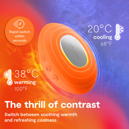We-Vibe - Temp Warming and Cooling Clitoral Vibrator Tangerine