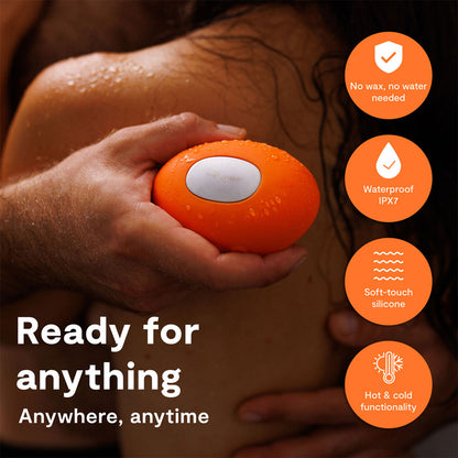 We-Vibe - Temp Warming and Cooling Clitoral Vibrator Tangerine