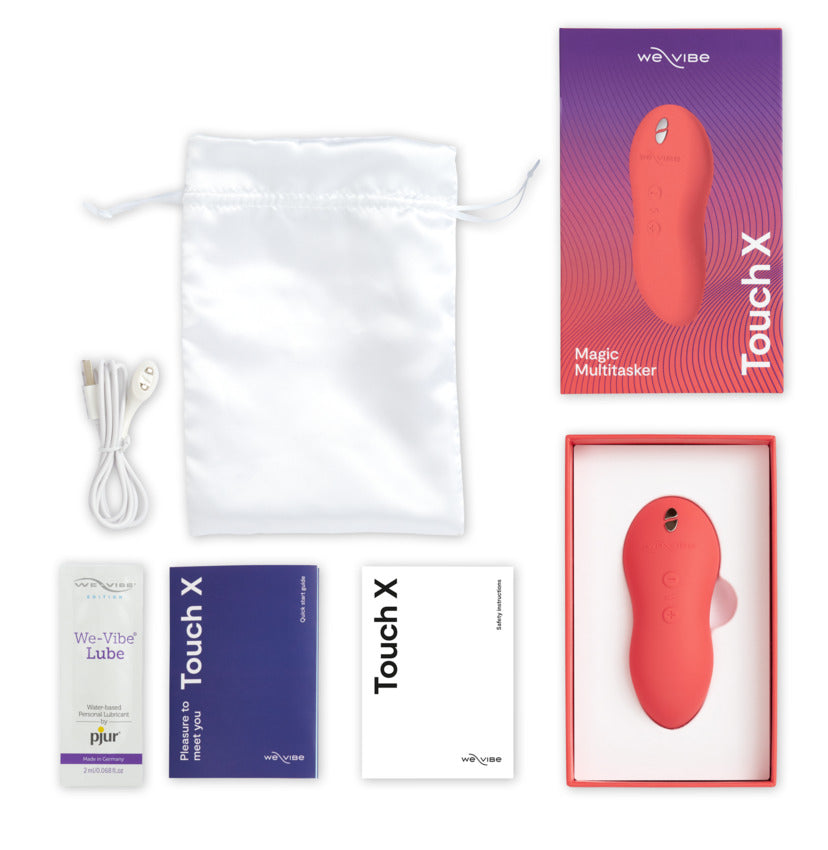 We Vibe - Touch X Rechargeable Clitoral Vibrator Crave Coral