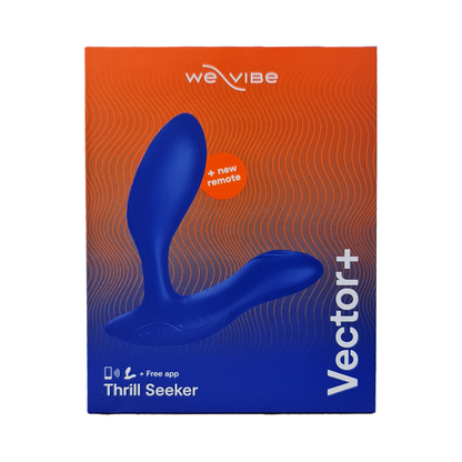 We-Vibe - Vector Bluetooth App Controlled Vibrating Prostate Massager (Royal Blue)