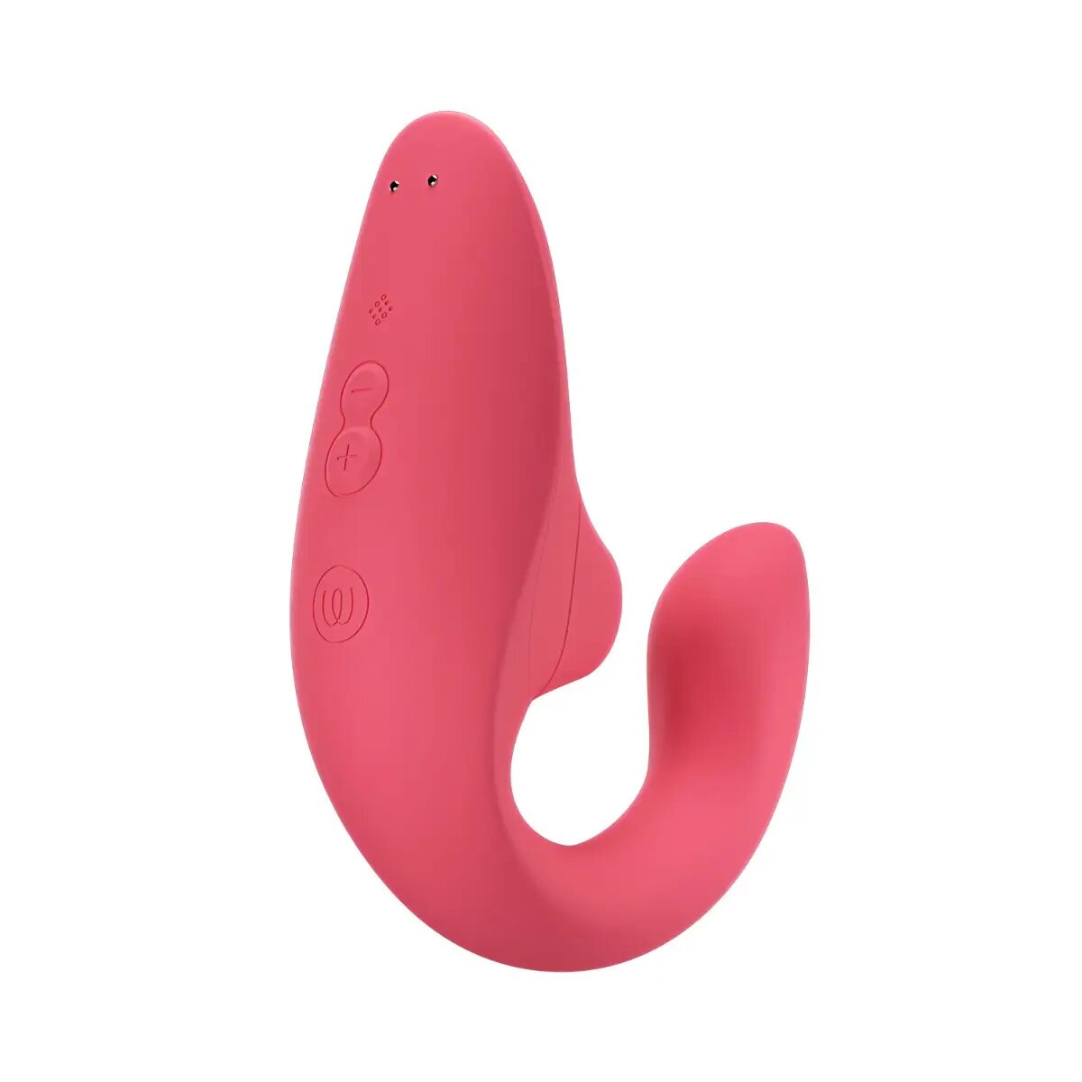 Womanizer - Blend Rabbit Vibrator with Pleasure Air Technology Vibrant Rose