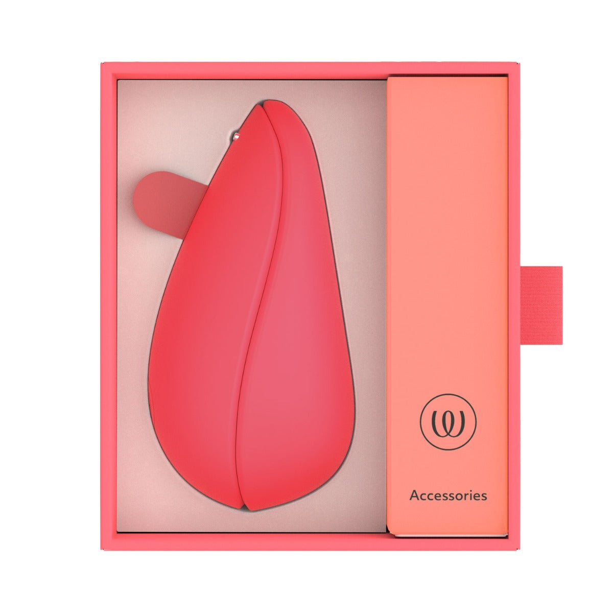 Womanizer - Liberty 2 Rechargeable Clitoral Stimulator with Pleasure Air Technology Vibrant Rose