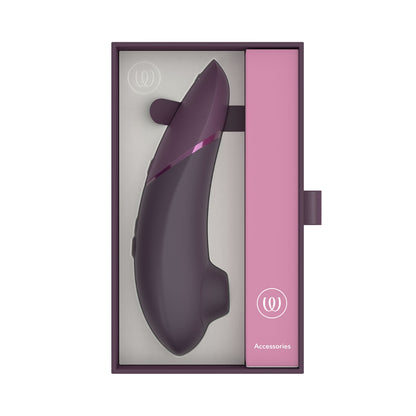 Womanizer - Next Clitoral Stimulator with 3D Pleasure Air Technology Dark Purple