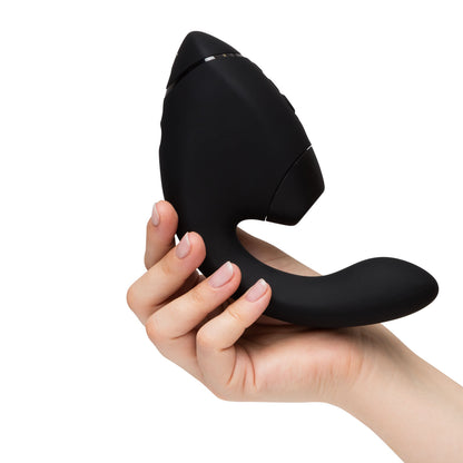 Womanizer - Next Duo Pleasure Air Dual Stimulator Black
