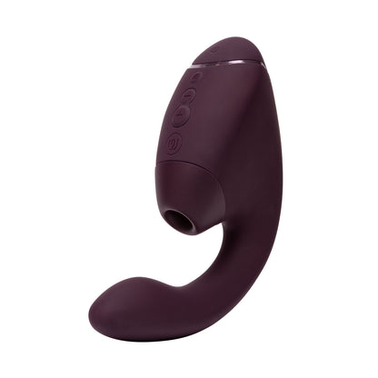 Womanizer - Next Duo Pleasure Air Dual Stimulator Dark Purple